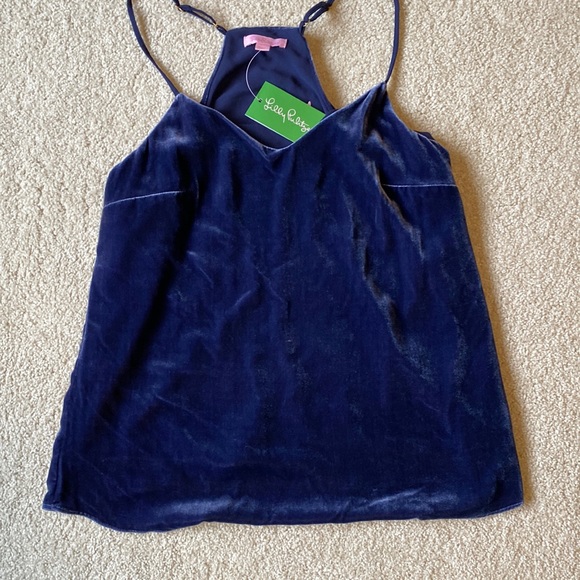 Lilly Pulitzer Velvet Cami Top - Picture 1 of 4